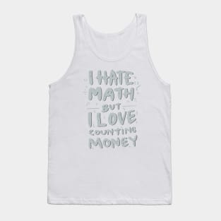 I Hate Math Tank Top